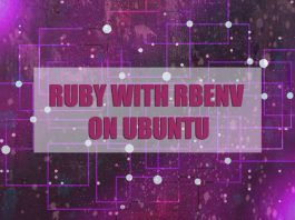 ruby+rbenv+ubuntu