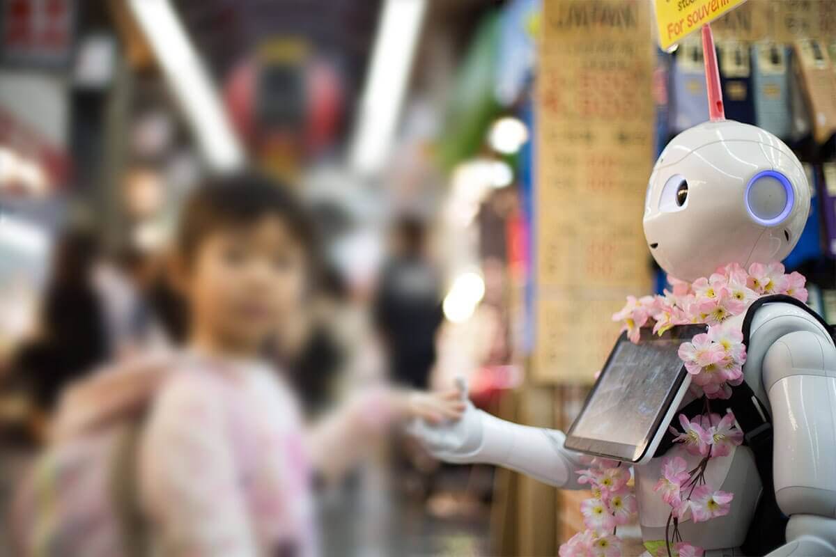 Mother robot for daughter